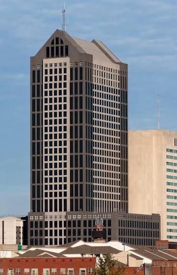 Office tower in downtown Columbus